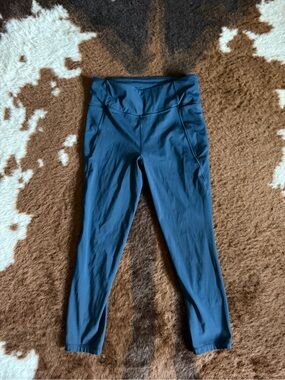 lululemon athletica Women's Teal Performance Leggings